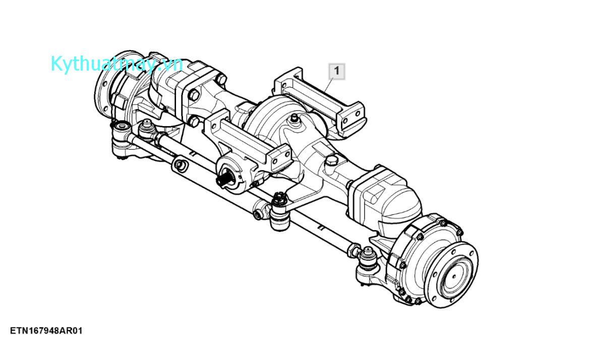 Trục trước, MFWD, công suất lớn - ST889248